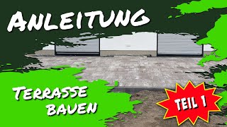 So verlegst du 2024 Terrassenplatten in ungebundener Bauweise mit Splitt [upl. by Horne95]