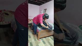 Roof box unboxing for Toyota qualis malayalam vijayMOTOmech [upl. by Eseilana775]