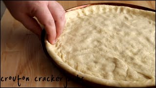 Homemade Pizza Crust Dough from Scratch  Easy Recipe [upl. by Kenrick691]