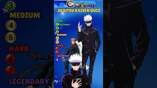 JUJUTSU KAISEN Character Quiz Challenge Can You Guess Them jujutsukaisen jujutsu quiz [upl. by Woothen]