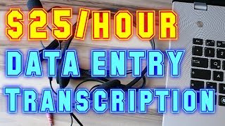 Online Data Entry Transcription Job  REV Transcription Audio Test [upl. by Nelleus]