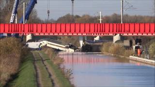 Accident ferroviaire à Eckwersheim  LGV Est Européenne Seconde Phase HD [upl. by Akerboom429]