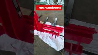 New tractor adaptor attachment connects to forklift forks for efficient farm vehicle operations [upl. by Ahtoelc850]