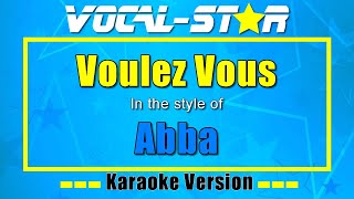 Voulez Vous Karaoke  Abba Karaoke Version [upl. by Channing]