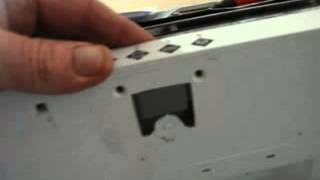 How to replace the door interlock on a dishwasher Ariston Hotpoint Indesit [upl. by Elocaj]