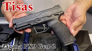 Tisas Zigana PX9 Gen2 9mm Pistol Review and Unboxing [upl. by Ykciv]