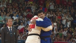 Judo Men 100 kg Final  Gold Medal  Mongolia v Russian Fed Replay  London 2012 Olympic Games [upl. by Ainoz21]