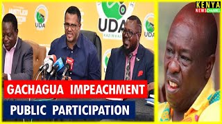 LIVE  UDA Party Gen Z Public Participation amidst Gachagua impeachment in Nakuru [upl. by Atnahsal]