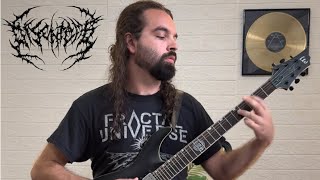 Disentomb  Indecipherable Sermons of Gloom Guitar Cover [upl. by Coltun]