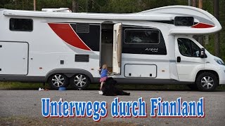 Mit dem Wohnmobil durch Finnland Skandinavien Rundreise 2016 [upl. by Sibby49]