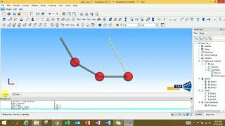 SIMPACK TUTORIAL  Triple Pendulum with Force Element [upl. by Neelak]