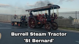 Burrell Gold Medal Showmans Tractor St Bernard [upl. by Senskell]