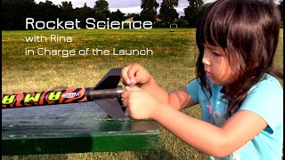 Rocket Science with Rina in Charge of the Launch [upl. by Allerim107]