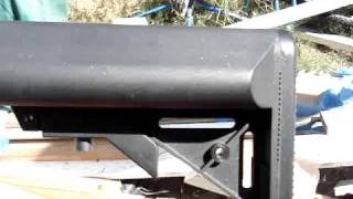 AIRSOFT SR 47 Full auto with DRUM mag m110 spring 400 fps [upl. by Justicz132]