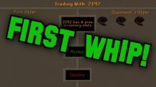 First Whip In Runescape 2007  Progress Updates [upl. by Kemeny]