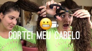 CORTANDO O CABELO EM CASA  Jade Cavati [upl. by Crissie620]