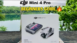 DJI Mini 4 Pro Unboxing  Complete Beginners Guide in Hindi  First Impression 🔥💯 TechUncover20 [upl. by Acirfa]