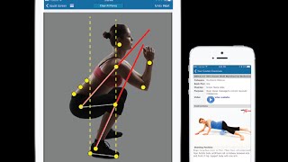 Auto Suggested Exercises from Movement Screens  PostureScreen Mobile  WebExercises [upl. by Jereld]