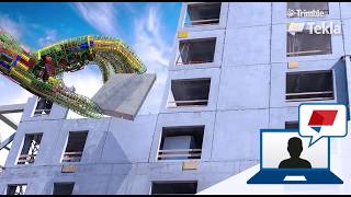 The BIM for Precast  Tekla in 45 minutes [upl. by Htrow]