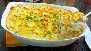 غراتان معكرونة 🍝 بالصوص بيشاميلمكرونة بالصوص بيشاميل Macaroni au gratinوصفات نميشة cuisinedadah [upl. by Holmen]