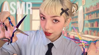 ASMR O CORTE DE CABELO MAIS RELAXANTE DE TODOS 😴✂️ [upl. by Wolfie833]