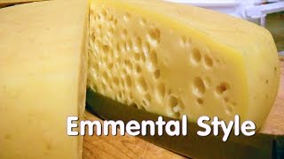 Making Emmentaler Style Swiss Cheese At Home [upl. by Llerrej]