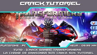 CRACK GAMES TRANSFORMERS  RISE OF THE DARK SPARK [upl. by Kalbli]