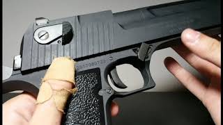 WE Desert Eagle Review Thanks KYAirsoft [upl. by Acirtal640]