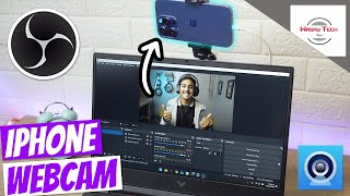 How to use iPhone as Webcam with OBS or Stream Labs 2024  Use iPhone as Webcam with OBS Studio ✅ [upl. by Mohl]