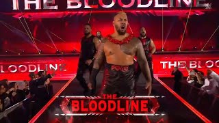 THE BLOODLINE ENTRANCE  WWE CROWN JEWEL 2024 [upl. by Petua628]