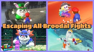 What Happens If You Escape All Broodal Fights  Super Mario Odyssey [upl. by Tab134]