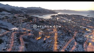 6276 Narvik Drone Stock Footage Video [upl. by Esinned]