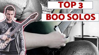 Top 3  Born of Osiris Solos by Jason Richardson [upl. by Beryle44]