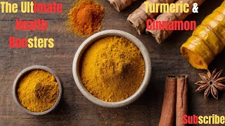 The Magic Spices Turmeric amp Cinnamon Turmeric Cinnamon Health Benefits [upl. by Remos]