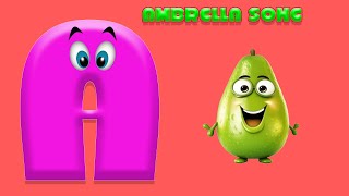 Abc Song  Phonics Song  Phonics Song For Toddlers  nursery rhymes  A for Ambrella  kidsvideo [upl. by Eciralc829]