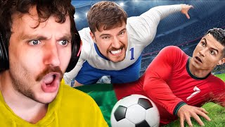 Crayator Reacts To Beat Ronaldo Win 1000000 [upl. by Ahsanat]