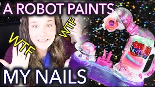 A Robot Paints my Nails because technology [upl. by Korney]