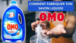 Comment FABRIQUER ton SAVON Liquide OMO [upl. by Koenig450]