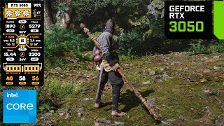 Black Myth Wukong on GeForce RTX 3050 [upl. by Reyaht]