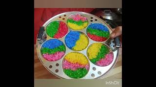 Colour Javvarisi Vadam Recipe Full video on our channel 😍 shorts [upl. by Sikleb]