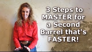 Master the Second Barrel for a Barrel Racing Turn thats FASTER [upl. by Bashee884]