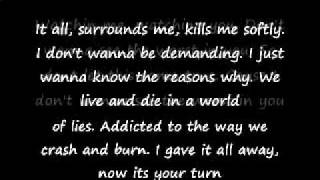 Escape The Fate  World Around Me Lyrics [upl. by Melac]