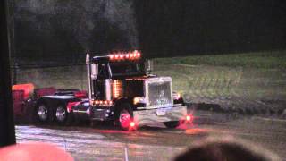 Big Butler County Fair Semi Truck Pull 62913 Cory Fox PA Posse [upl. by Sualkcin]