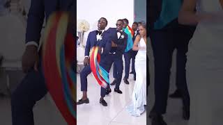 When the squad pull up  Congolese Wedding Dance [upl. by Weathers]