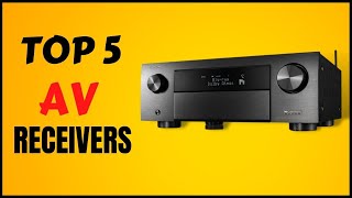 Top 5 Best AV Receivers of 2023  Buy Now [upl. by Yreved]