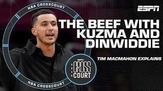 Examining the beef between Kyle Kuzma and Spencer Dinwiddie  NBA Crosscourt [upl. by Holleran]