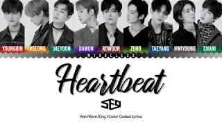 SF9 에스에프나인  Heartbeat 하필 Lyrics Color CodedHanRomEng [upl. by Proctor]