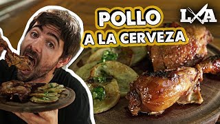 Pollo a la Cerveza Negra al Disco  Receta de Locos X el Asado [upl. by Griseldis]