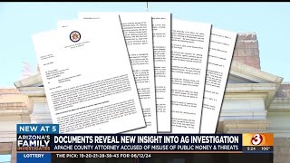 Documents reveal accusations against Apache County attorney [upl. by Sadye]