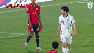 BEN DAVIS GOAL  🇹🇱 TIMORLESTE 04 THAILAND 🇹🇭  MITSUBISHIELECTRICCUP 2024 [upl. by Malvia]